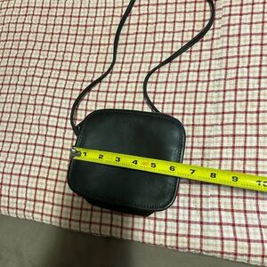 Coach Dark Brown Leather Compact Crossbody